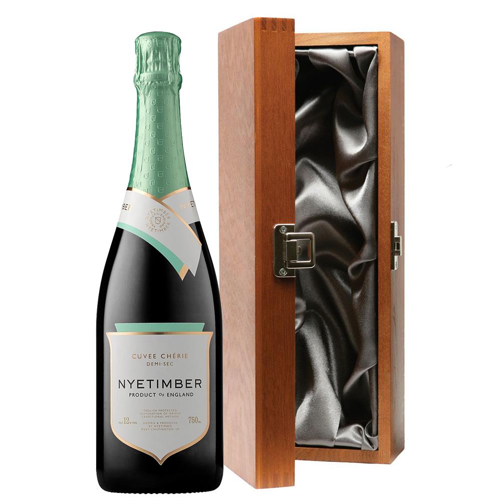 Nyetimber Demi-Sec English Sparkling Wine 75cl in Luxury Gift Box